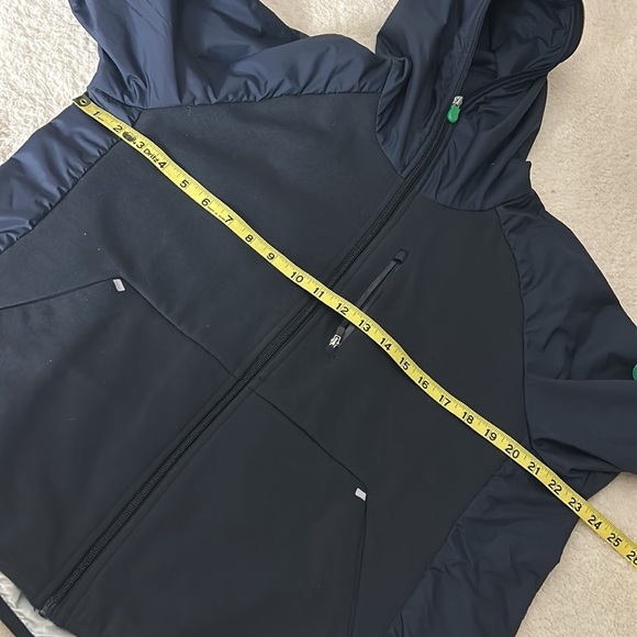 Save The Duck Plumroll Blue Water Resistant Hoodie Size L - Picture 13 of 15